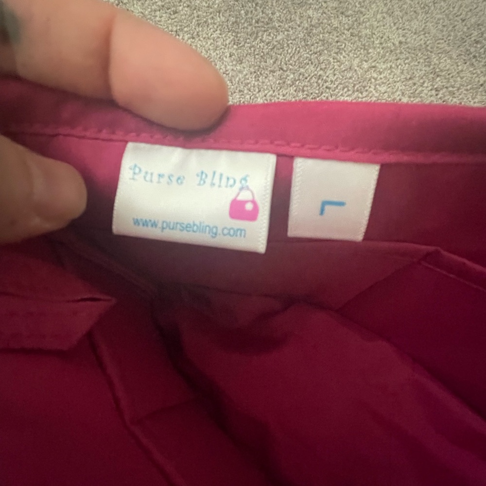 Purse bling bag insert